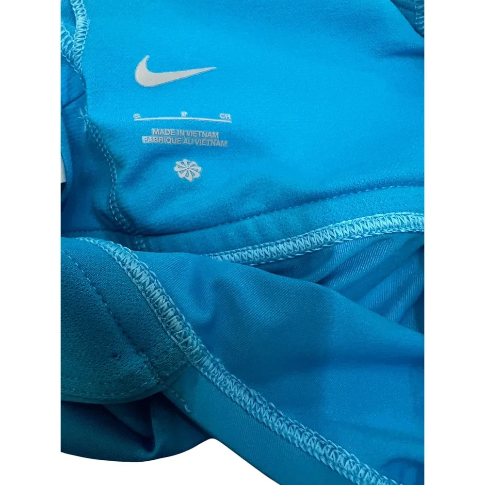 Nike Swim Womens Blue Tankini Top NESSA224-480 Adjustable Straps Size Small NWT